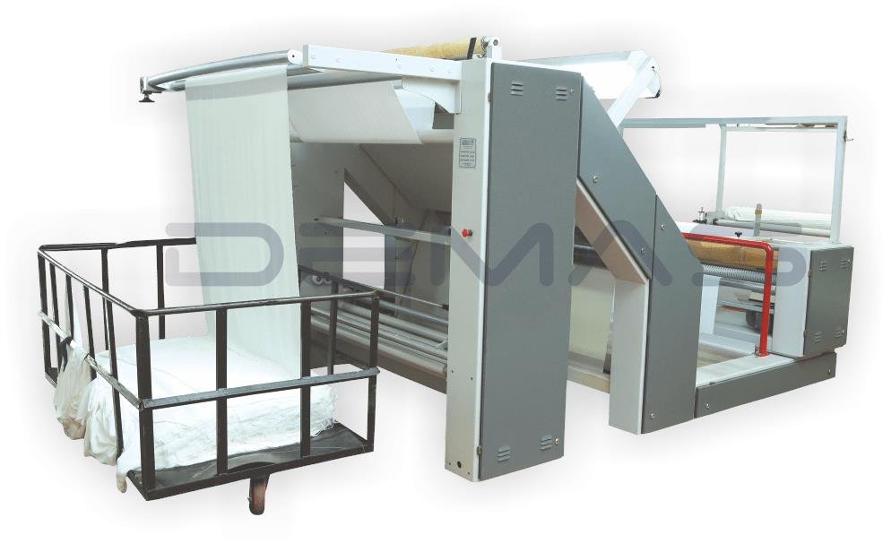 Fabric Control and Roll Wrapping Machine