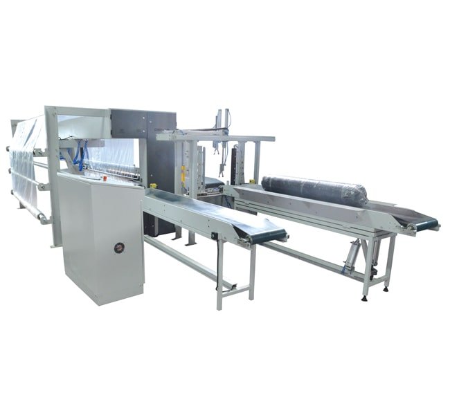 Full Automatic Fabric Roll Packing Machine