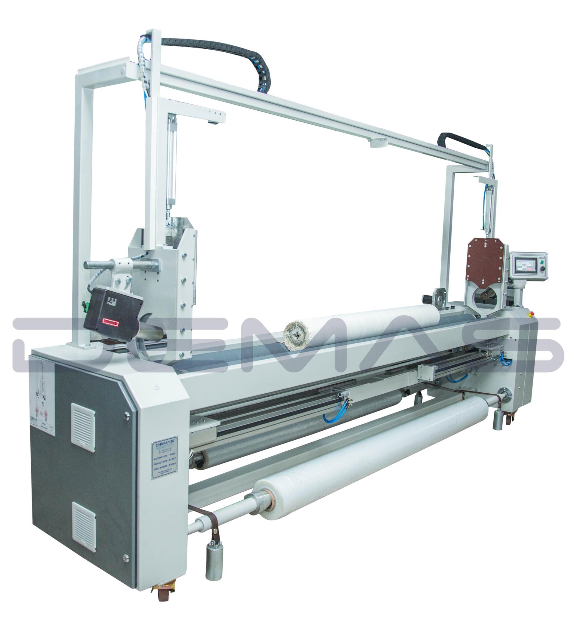 Semi Automatic Fabric Roll Packaging Machine