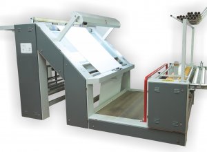 Fabric Control and Roll Wrapping Machine